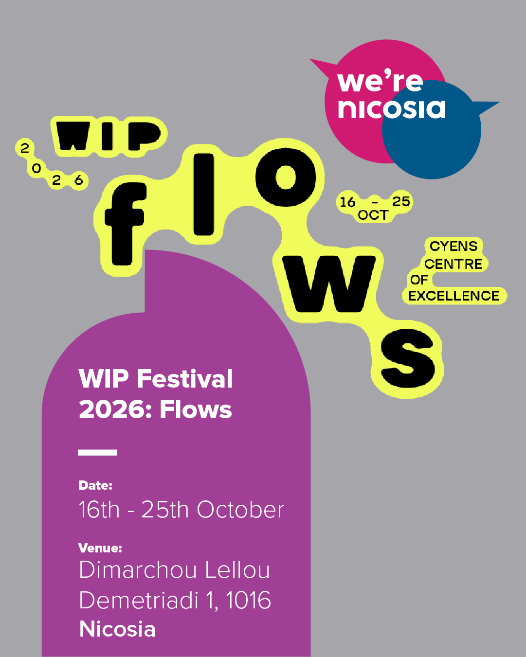 WIP Festival 2026: Flows